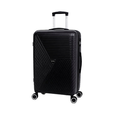 Mala de Viagem Rígida em Polipropileno 24" Black 126 com Rodas 360°