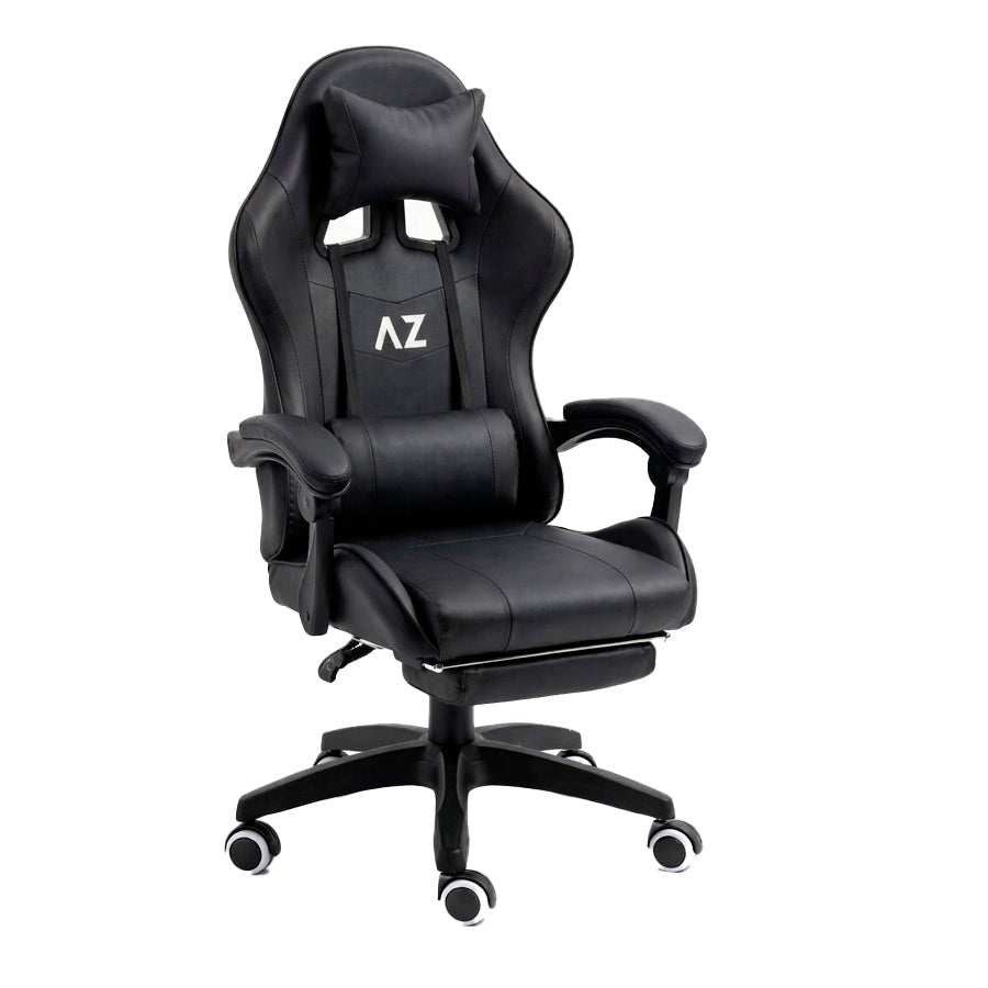 MezzAxi-606とignite ProEXTENSION 2inと30cm Cadeira Gamer AZ Reclinável com Vibração, Apoio Lombar e Encosto