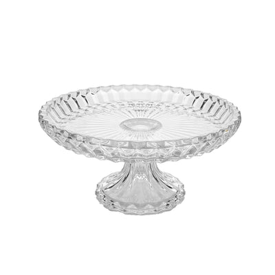 Boleira em Cristal com Pé 22cm