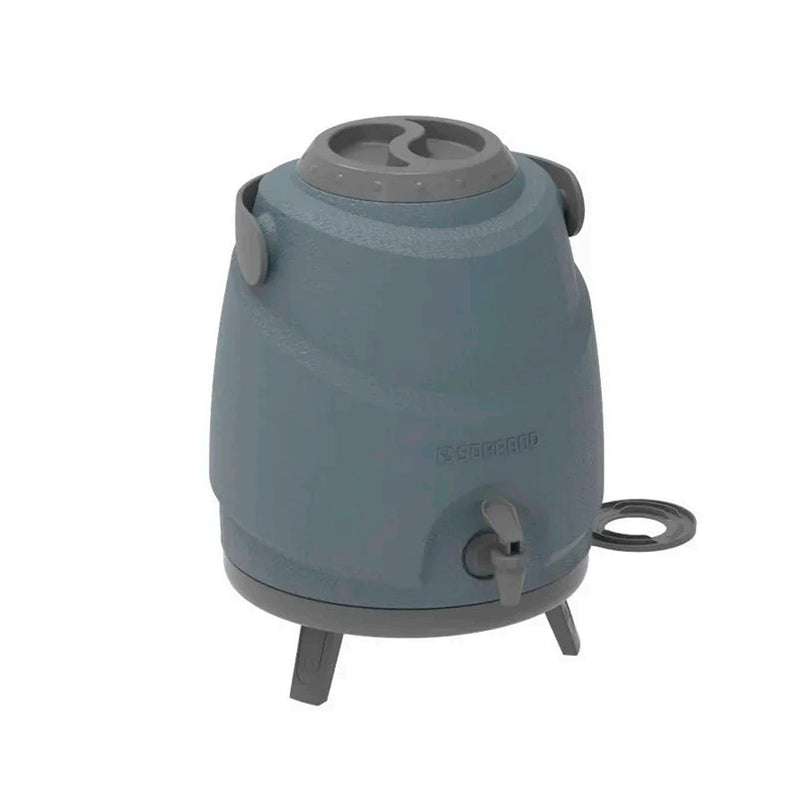 Botijão Térmico Cinza Escuro Soprano 9L