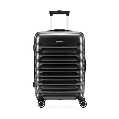 Mala de Viagem Rígida em Polipropileno 20" Black 128 com Rodas 360°