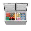 Freezer e Refrigerador Horizontal Bivolt, Inverter, Dupla Ação , Metalfrio - 419L