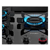 Fogão Esmaltec Ideal Top 5 Bocas Automático Mesa de Vidro - Preto - Bivolt
