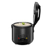 Panela Elétrica de Arroz Rizzo 5 Xícaras 400W Preta com Acessórios