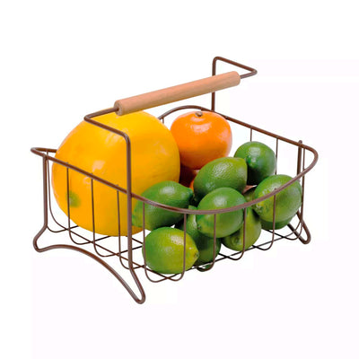 Fruteira de Mesa Aço Marrom  - Arthi