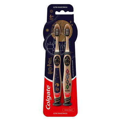 Escova De Dente Infantil Colgate Harry Potter Ultra Macia - 2 Unidades