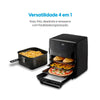 Fritadeira Air Fryer Family Oven Fry Elgin 12L 1.900W 4 em 1 com 10 funções e Painel Digital