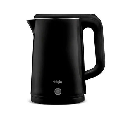 Chaleira Elétrica Slim Preta – Jarra sem Fio 1,8 Litros Desligamento Automático 1.200W
