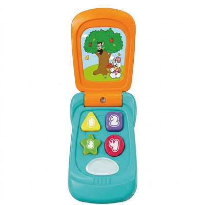 Telefone Mini Flipinho Azul - Pais e Filhos