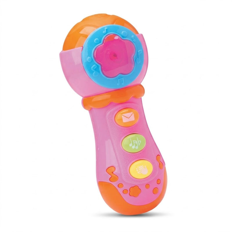 Microfone Baby Rosa - Pais e Filhos