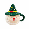 Caneca Santa Claus de Cerâmica Natalina