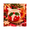 Leiteira de Cerâmica Natalina Cookie Gingerbread - 300ml