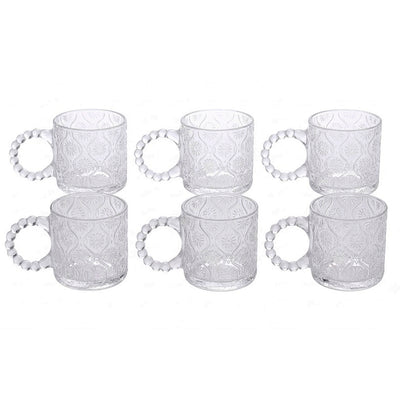 Jogo de Xícaras Charlotte com 6 Peças Deli  - 320ml
