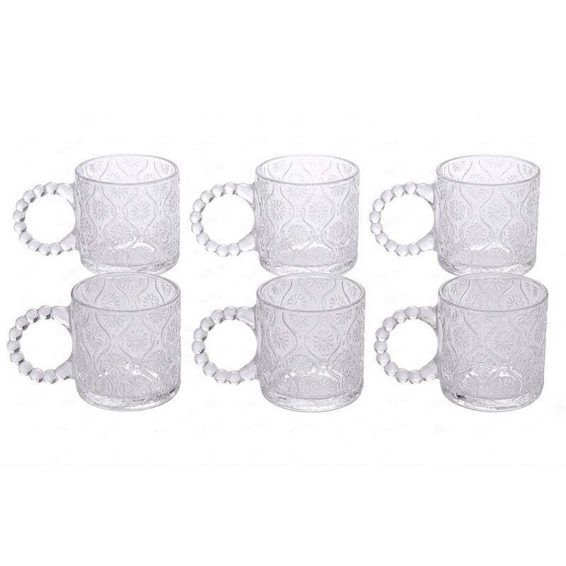 Jogo de Xícaras Charlotte com 6 Peças Deli  - 320ml