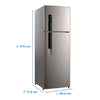 Geladeira Electrolux 380L Frost Free Duplex IF41S - Inox - 110 Volts