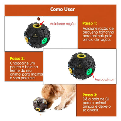 Bola Interativa Pet - 7,5cm