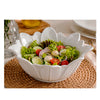 Saladeira em Cerâmica com Bordas Floral