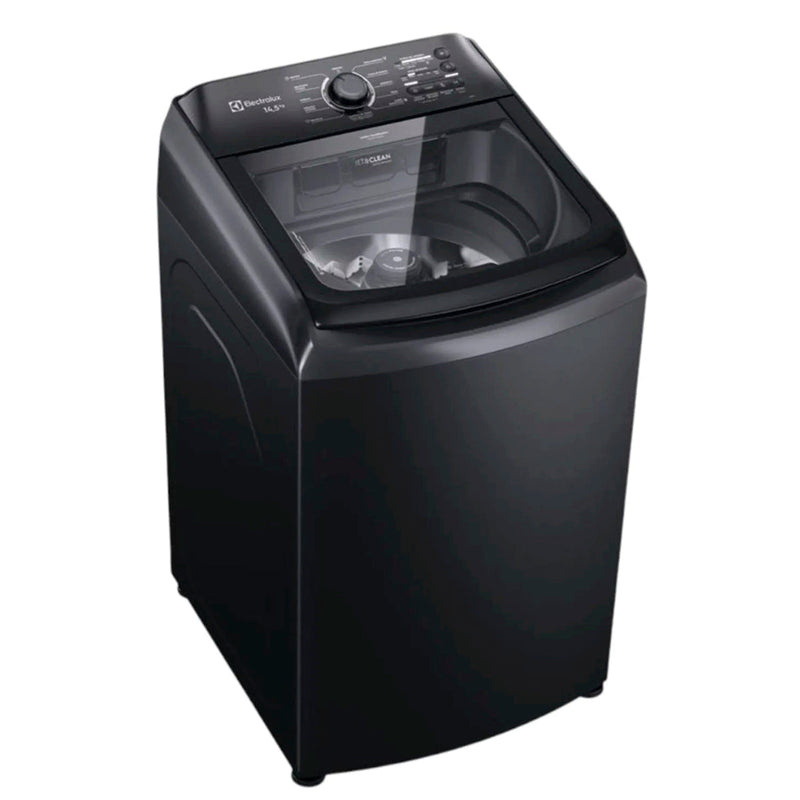 Lavadora Automatica Electrolux Efficient 14,5KG Filtro Fiapos Jet&Clean Preto 127V
