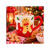 Caneca de Cerâmica Natalina Tema Cookie