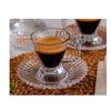 Conjunto de Xícaras e Pires Tulipa 12 Peças - 135ml