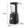 Liquidificador Electrolux 1000W 2.7L Efficient TriForce 5 Velocidades Cinza - 127V