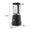 Liquidificador Electrolux 1500W 3.2L Efficient TriForce 15 Velocidades Cinza - 127V