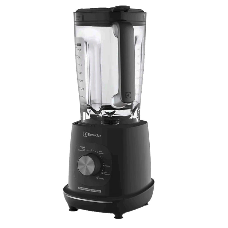 Liquidificador Electrolux 1500W 3.2L Efficient TriForce 15 Velocidades Cinza - 127V