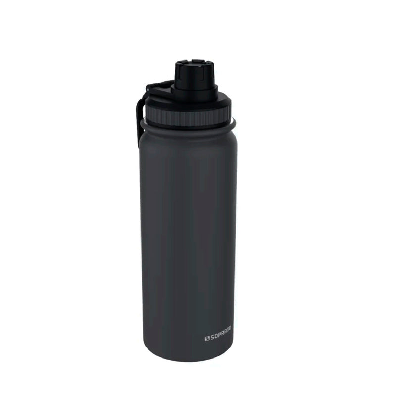 Garrafa Térmica Everest Cinza Soprano -  600Ml