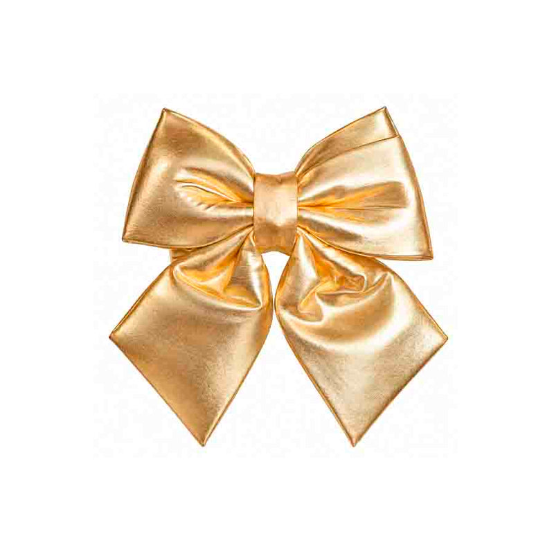 Laço Dourado Natalino Decorativo - 20cm
