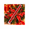 Conjunto de Bolas de Natal Plásticas Vermelhas 8cm - Kit com 12 Peças