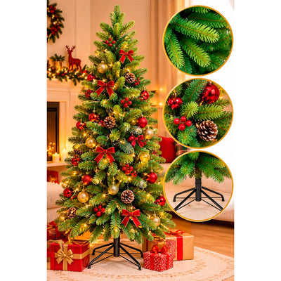 Árvore de Natal Premium Pinheiro Mix Verde Claro - 180cm