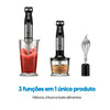 Mixer Power Inox 3 em 1 - Mistura, Tritura e Bate 1.000 W - 127V