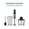 Mixer Power Inox 3 em 1 - Mistura, Tritura e Bate 1.000 W - 127V