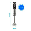 Mixer Power Inox 3 em 1 - Mistura, Tritura e Bate 1.000 W - 127V