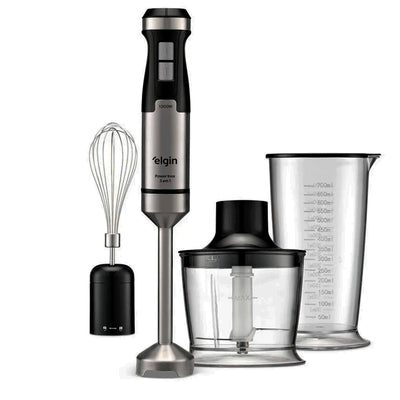 Mixer Elgin Power Inox 3 em 1 - Mistura, Tritura e Bate 1.000 W - 127V