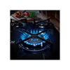 Cooktop 5 Bocas Gás Electrolux Mesa de Vidro Efficient Tripla Chama e Grade Aço Fosco (KE5GT) - Bivolt
