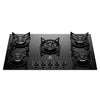 Cooktop 5 Bocas Gás Electrolux Mesa de Vidro Efficient Tripla Chama e Grade Aço Fosco (KE5GT) - Bivolt