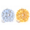 Pisca-Pisca Luz LED Carretel 500 Lâmpadas 50 metros Fio Transparente - Cores Sortidas