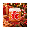 Caneca de Cerâmica Natalina Biscoito Gingerbread 3D