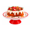 Boleira de Cerâmica com Pé Natalina Christmas Sweets - 23cm