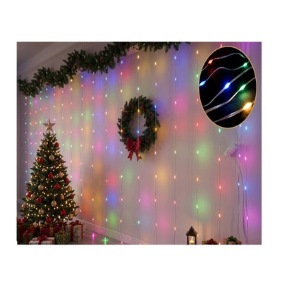 Cortina de LED Encapsulada 480 LEDs 5m - Colorida