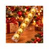 Conjunto de Bolas de Natal Plásticas Douradas 10cm - Kit com 6 Peças