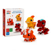 Blocos de Montar Dino Colecionável Yins Kids - 1 Unidade Sortida