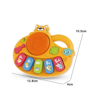 Mini Teclado Musical Modelos Sortidos  Infantil 2 em 1 para Bebês  1 Unidade - Yins Kids