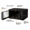 Forno Elétrico De Bancada Mueller Mfb50b 50 Litros - 127v