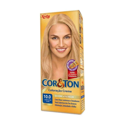 Tintura Creme Cor&Ton 1.00 Louro Ultra Claro 50g