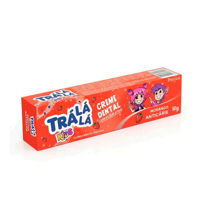Creme Dental Infantil Trá Lá Lá Kids  Morango -50g