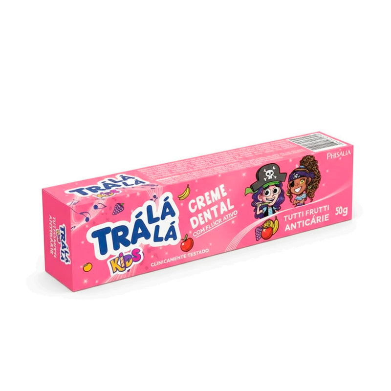 Creme Dental Infantil Trá Lá Lá Kids Tutti-Frutti 50g
