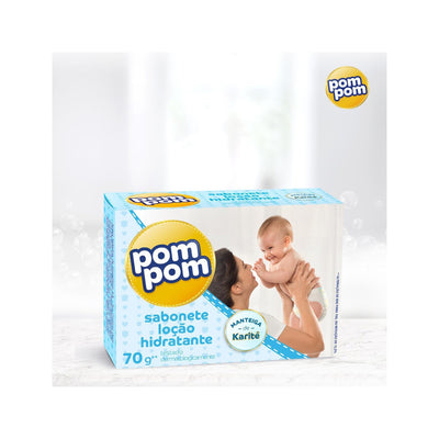 Sabonete Hidratante Em Barra 70g - Pom Pom