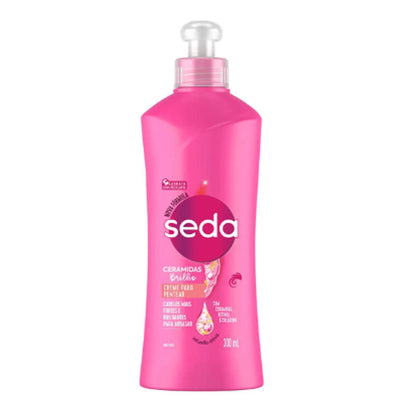 Creme para Pentear Seda Ceramidas Brilho com 300ml